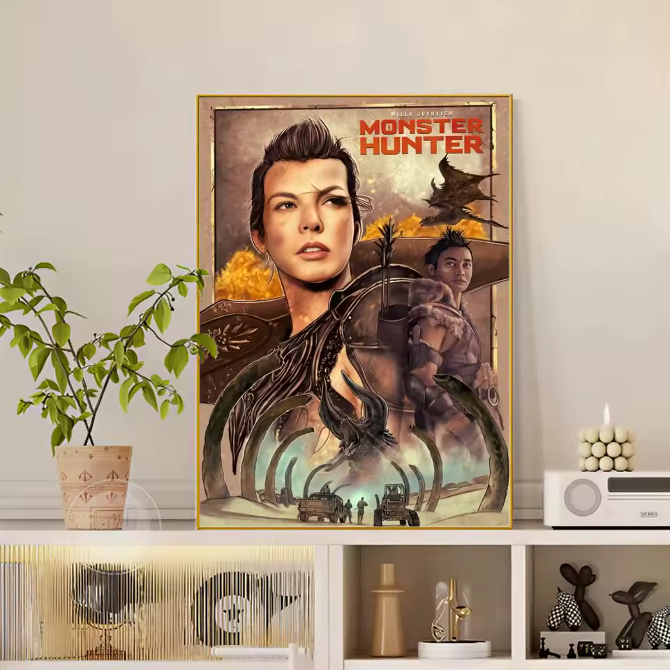 Monster Hunter Hunter's Resolve Wall Art