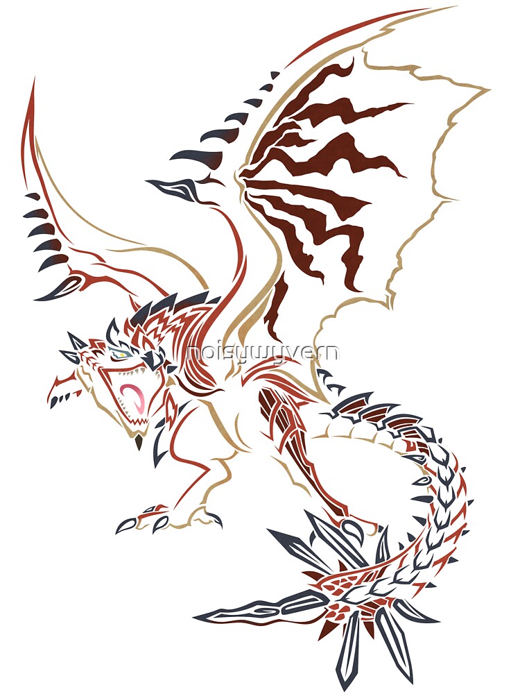 Rathalos Monster Hunter World Tapestry - Image 2