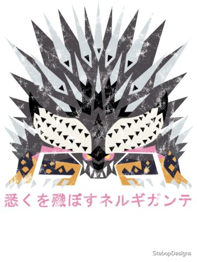 Alternative view of Iceborne Ruiner Nergigante Tapestry