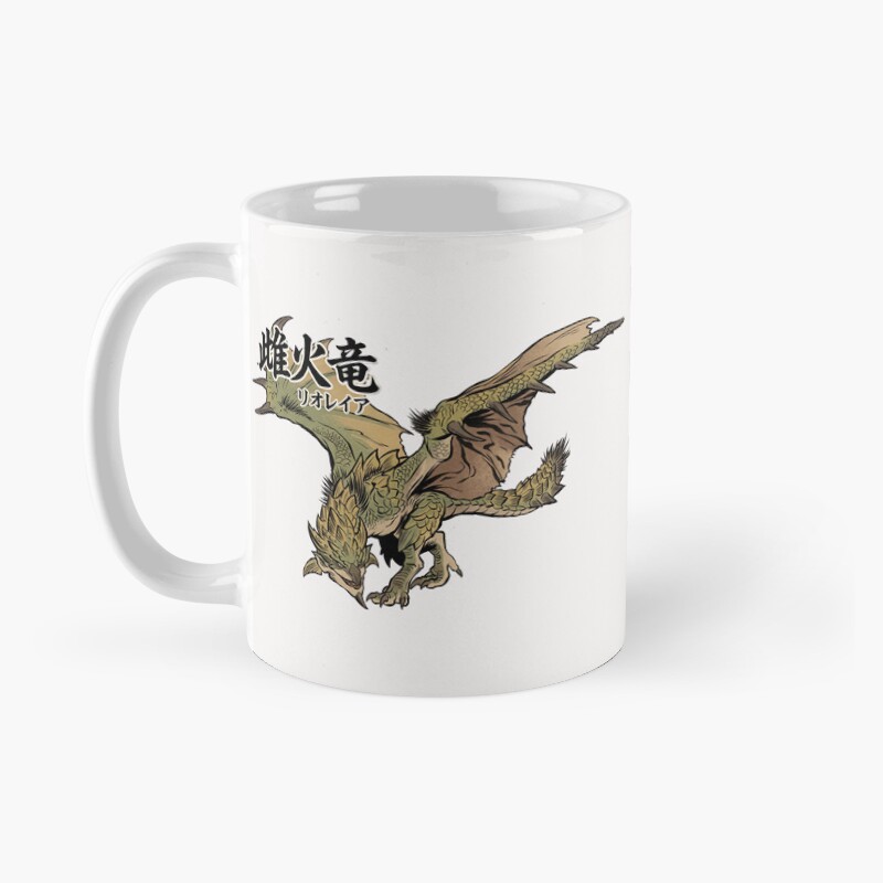Rathian Female Fire Wyvern Mug - Image 2