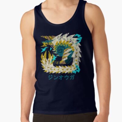 Iceborne Zinogre Kanji Icon Tank Top