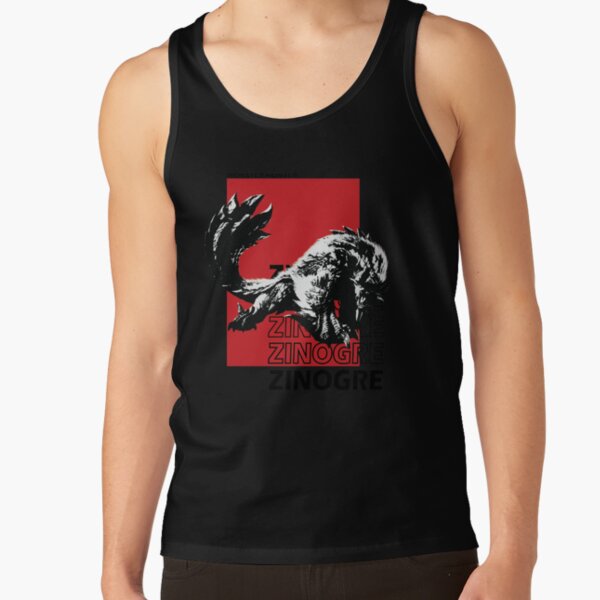 Black And White Zinogre Tank Top - Image 2