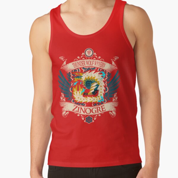 Zinogre Singature Vintage Tank Top - Image 4