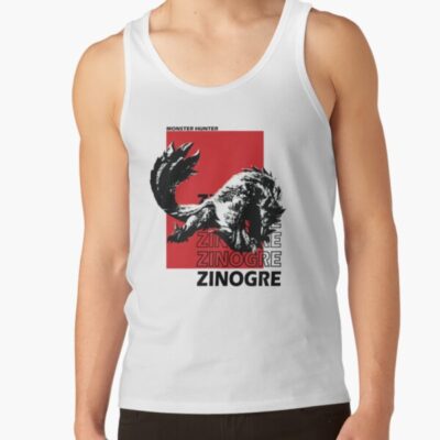 Black And White Zinogre Tank Top
