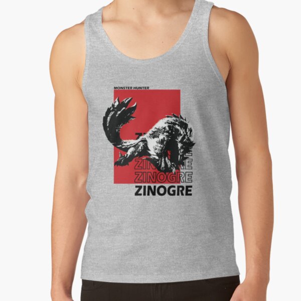 Black And White Zinogre Tank Top - Image 3
