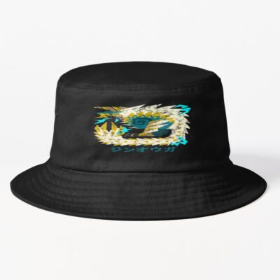 Iceborne Zinogre Kanji Icon Bucket Hat