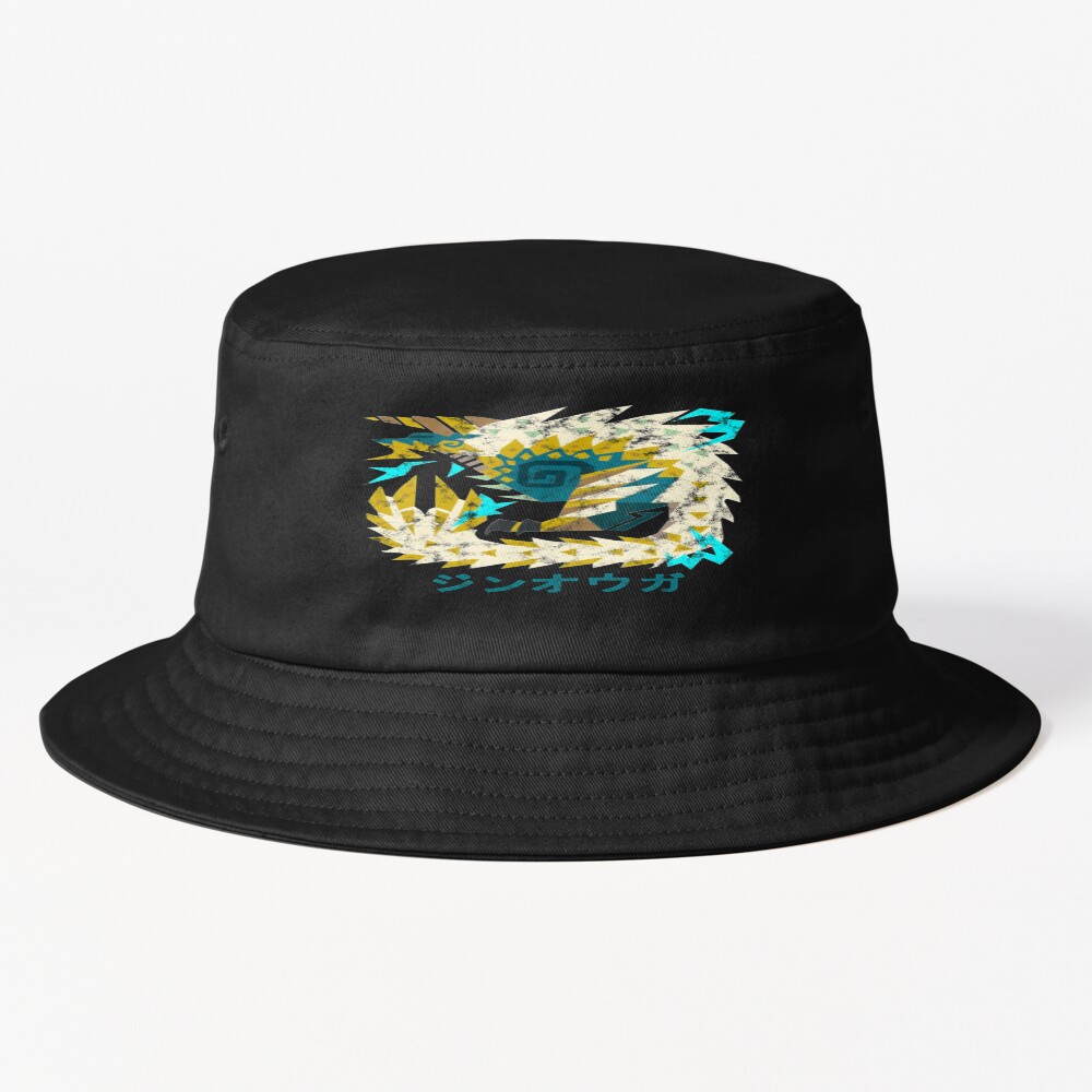 Iceborne Zinogre Kanji Icon Bucket Hat