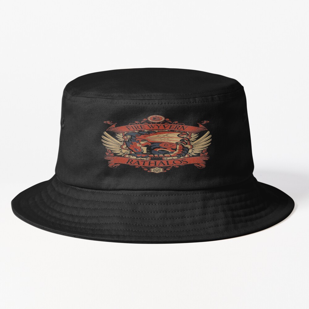 Rathalos Signature Vintage Bucket Hat