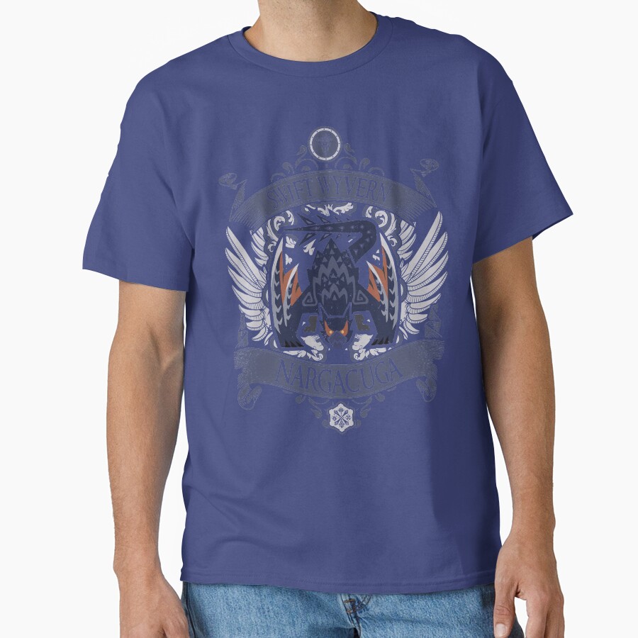 Nargacuga Signature Vintage T-shirt - Image 4