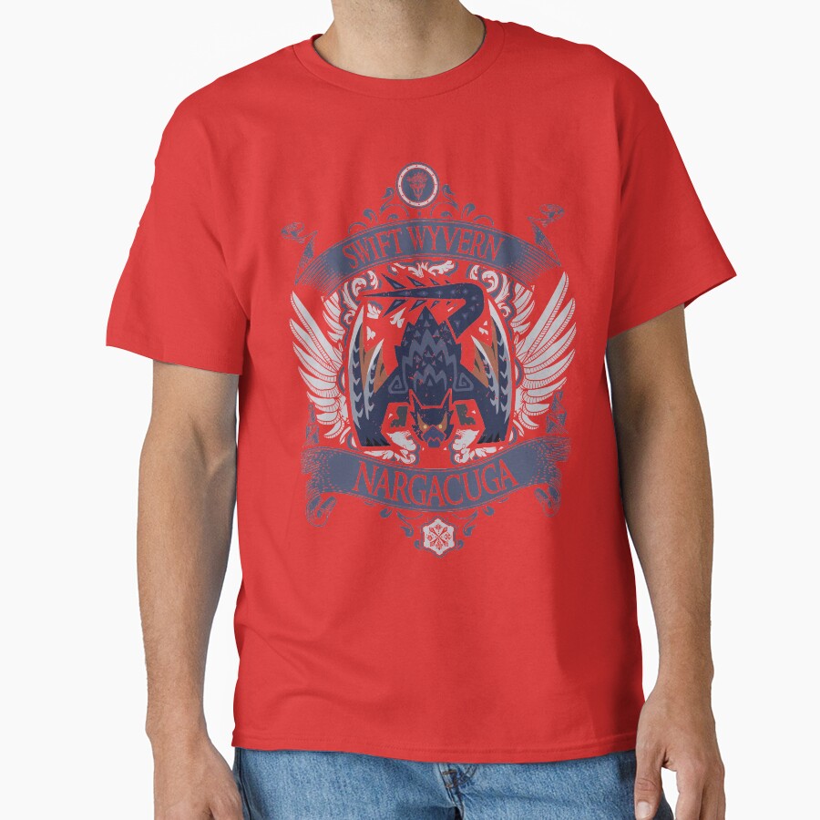 Nargacuga Signature Vintage T-shirt - Image 5