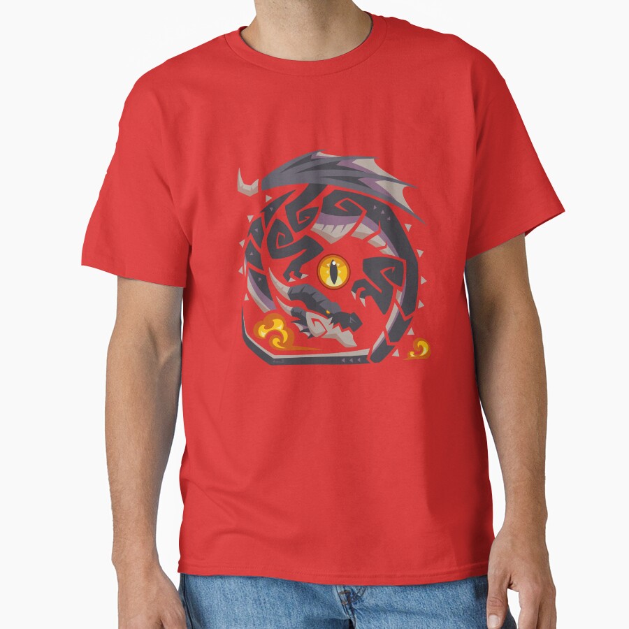 Fatalis Monster Hunter Design T-shirt - Image 5
