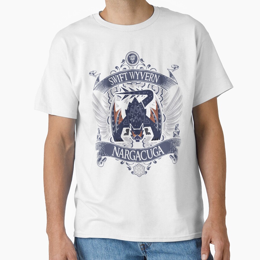 Nargacuga Signature Vintage T-shirt - Image 2