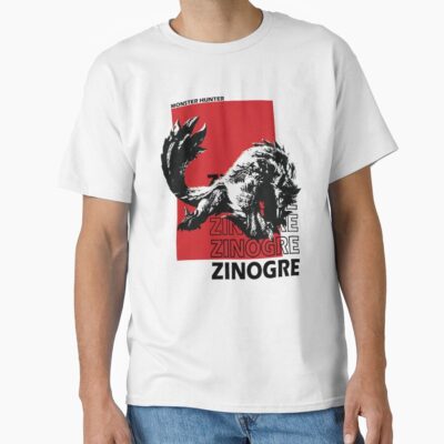 Black And White Zinogre T-shirt