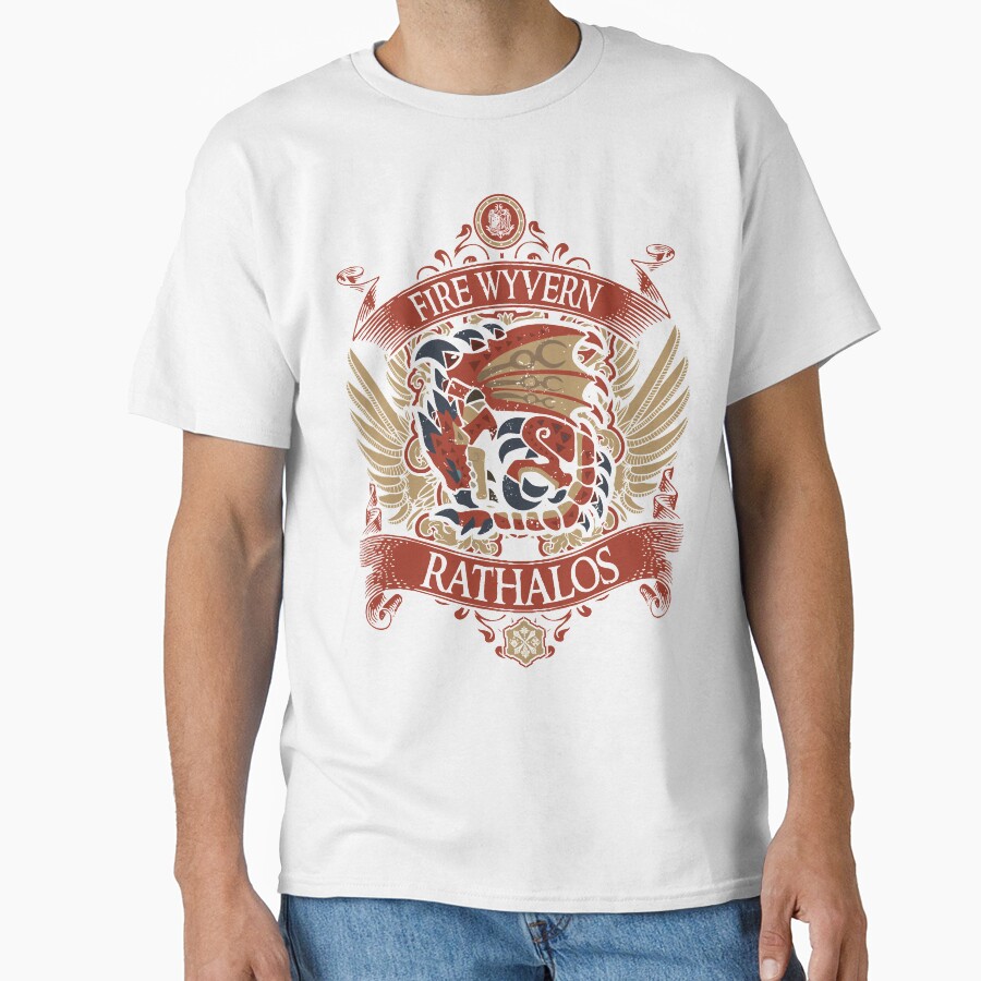 Rathalos Signature Vintage T-shirt - Image 2