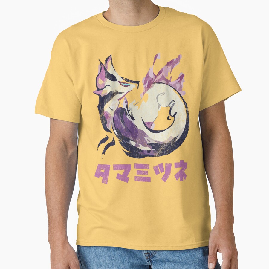 Monster Hunter Rise Mizutsune T-shirt - Image 6