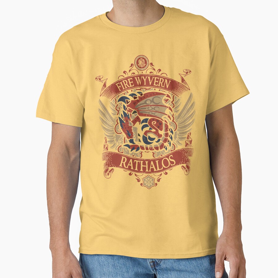 Rathalos Signature Vintage T-shirt - Image 6
