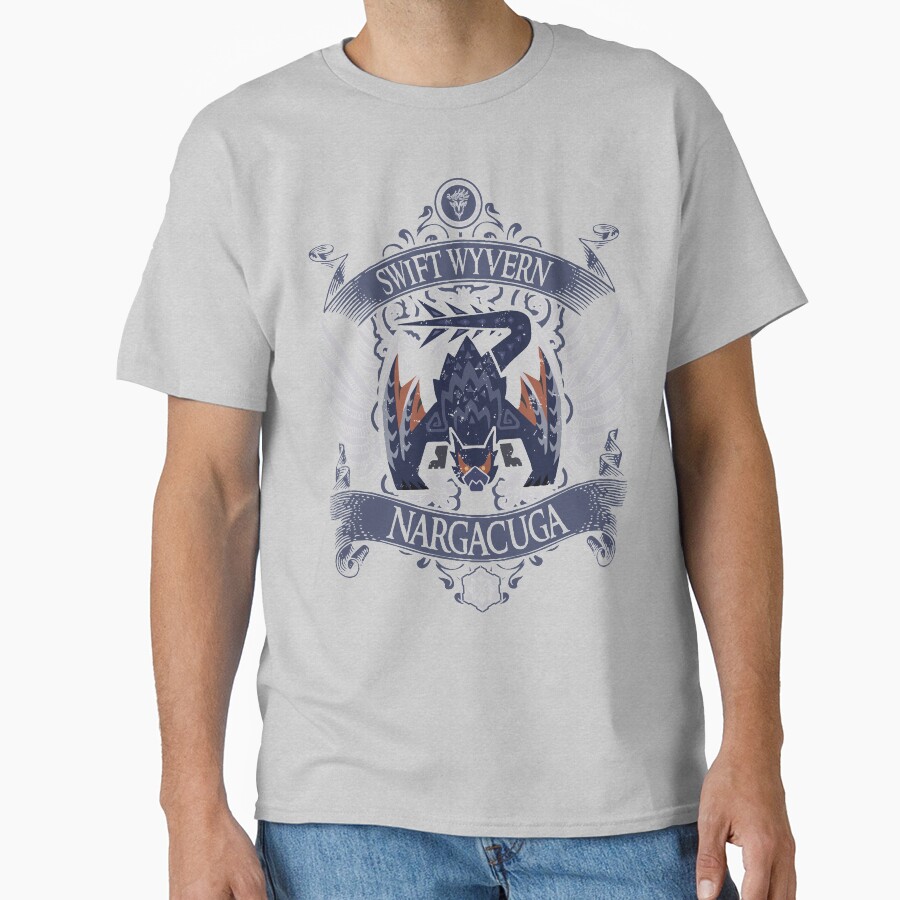 Nargacuga Signature Vintage T-shirt - Image 3