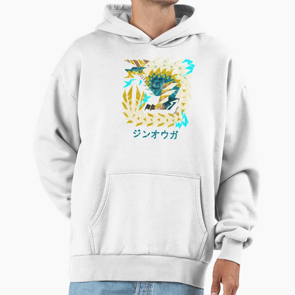 Iceborne Zinogre Kanji Icon Hoodie - Image 2