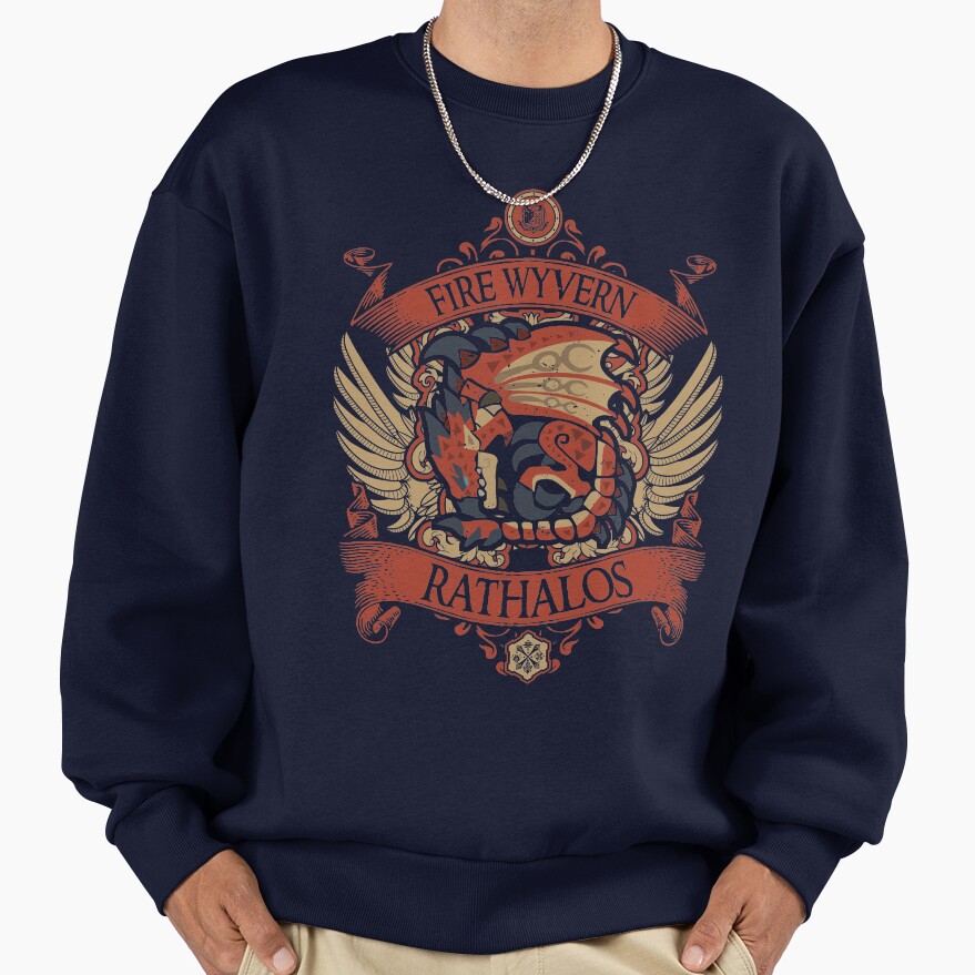 Rathalos Signature Vintage Sweatshirt - Image 5