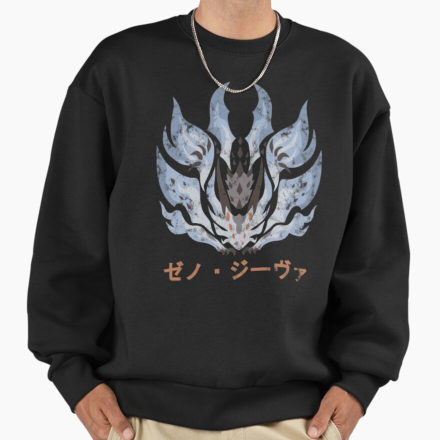 Monster Hunter Xeno Jiiva Kanji Sweatshirt - Image 3