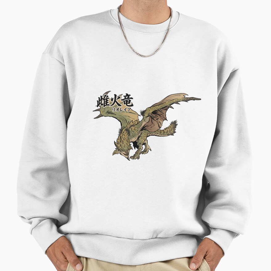Rathian Female Fire Wyvern Sweatshirt