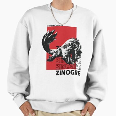 Black And White Zinogre Sweatshirt