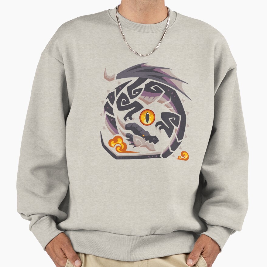 Fatalis Monster Hunter Design Sweatshirt - Image 3