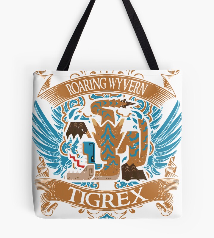Tigrex Signature Vintage Tote Bag