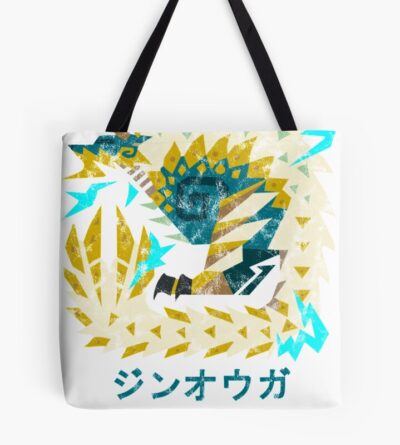 Iceborne Zinogre Kanji Icon Tote Bag