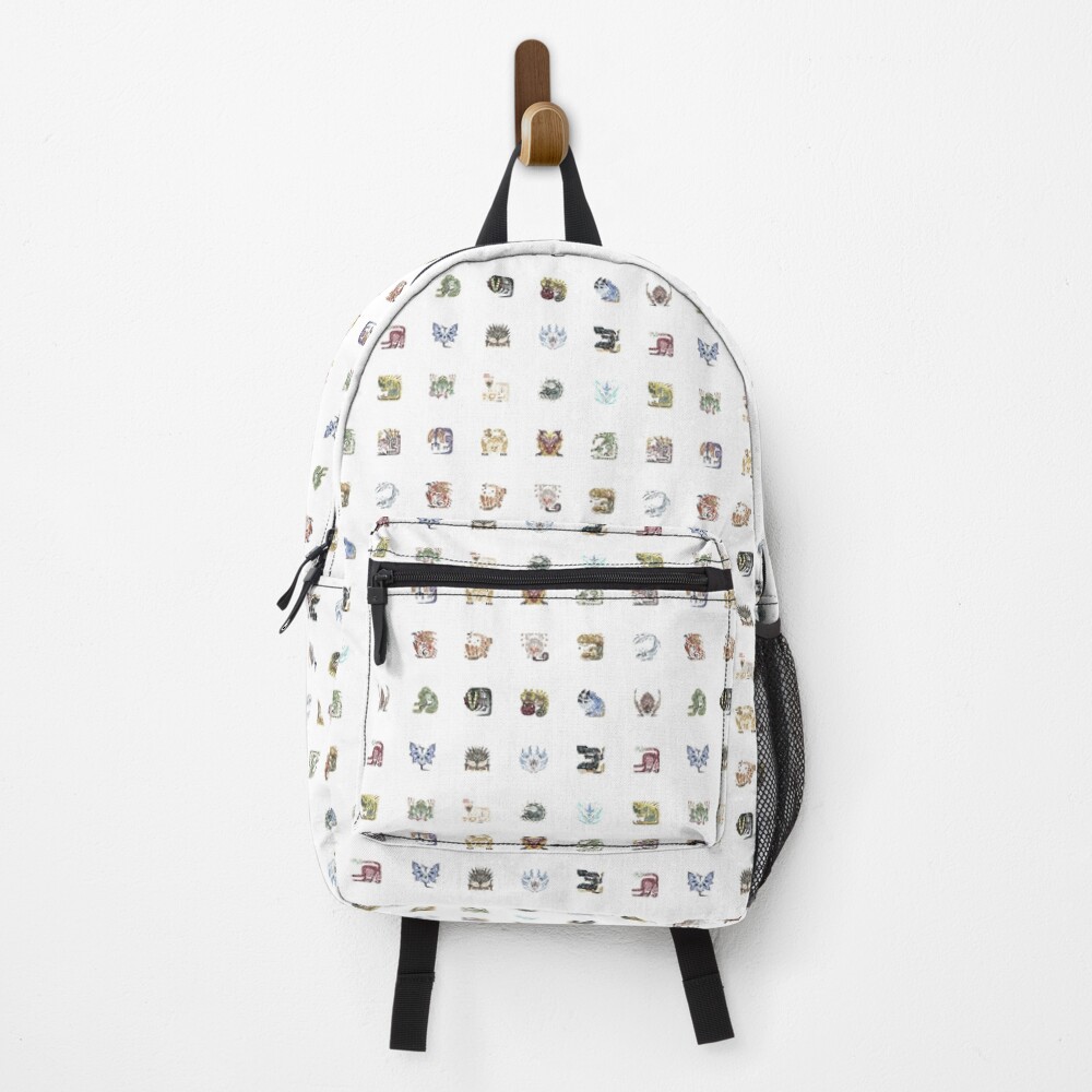 Monster Hunter World Tiled Icons Backpack