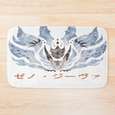 Monster Hunter Xeno Jiiva Kanji Bath Mat