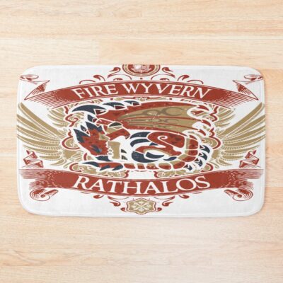Rathalos Signature Vintage Bath Mat
