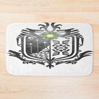 Monster Hunter World Logo Bath Mat