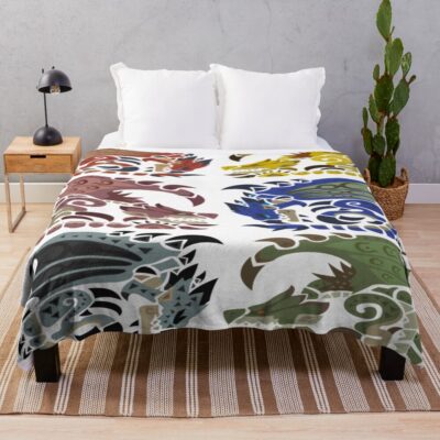 Wrath Of The Raths Throw Blanket