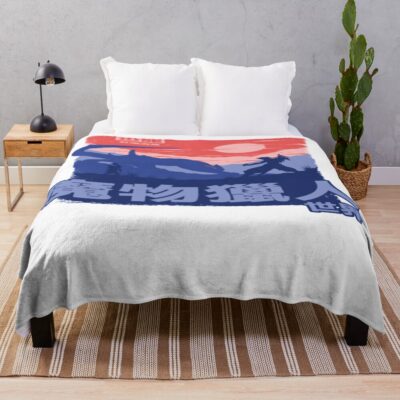 Mhw Nargacuga Throw Blanket