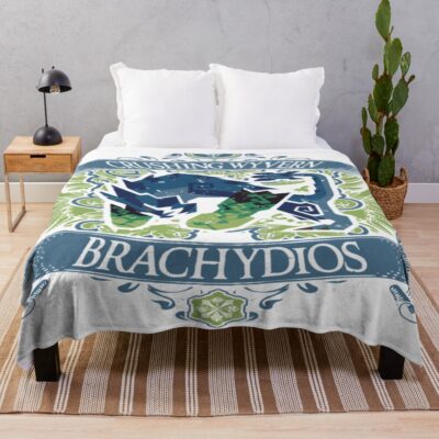 Brachydios Signature Vintage Throw Blanket