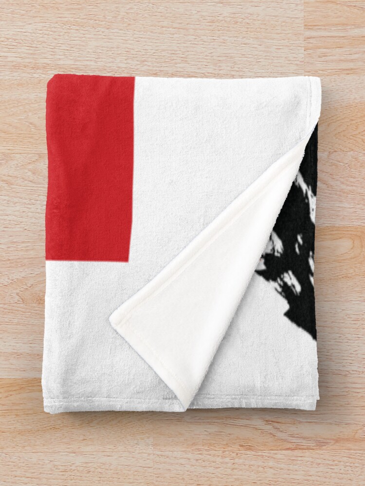 Black And White Zinogre Throw Blanket - Image 2
