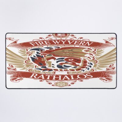 Rathalos Signature Vintage Mouse Pad