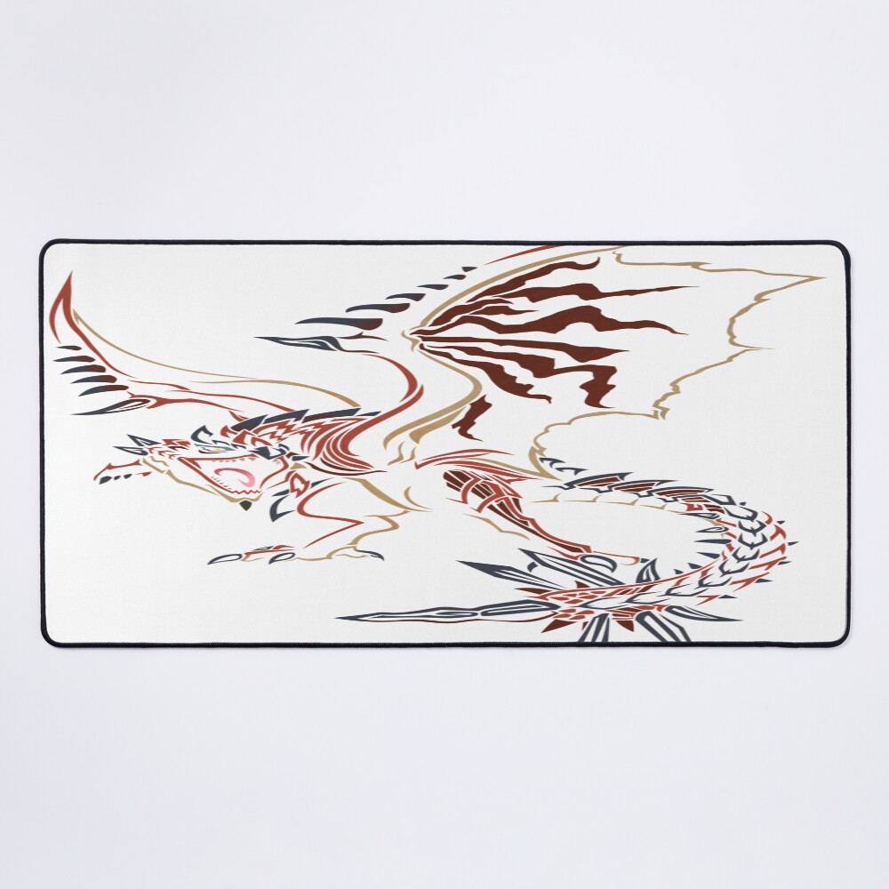 Rathalos Monster Hunter World Mouse Pad