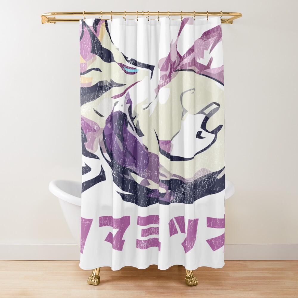 Monster Hunter Rise Mizutsune Shower Curtain