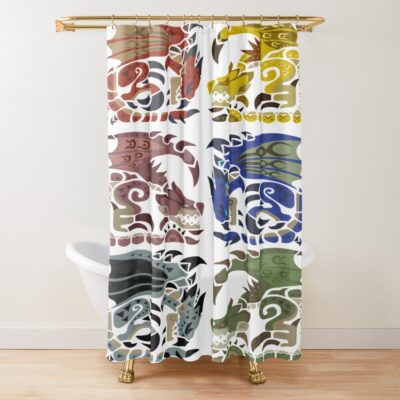Wrath Of The Raths Shower Curtain