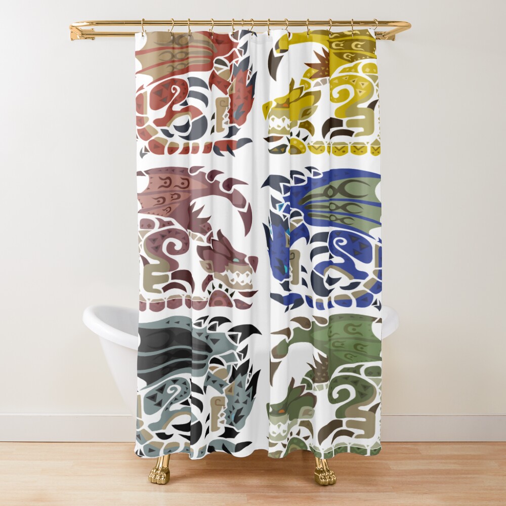Wrath Of The Raths Shower Curtain
