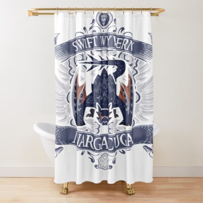 Nargacuga Signature Vintage Shower Curtain