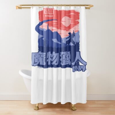 Mhw Nargacuga Shower Curtain