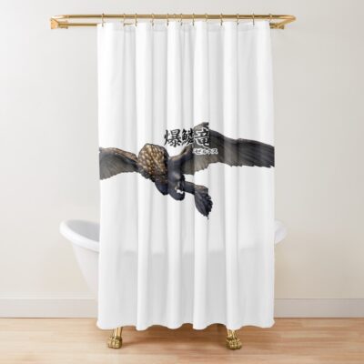 Bazelgeuse The Invading Tyrant Shower Curtain