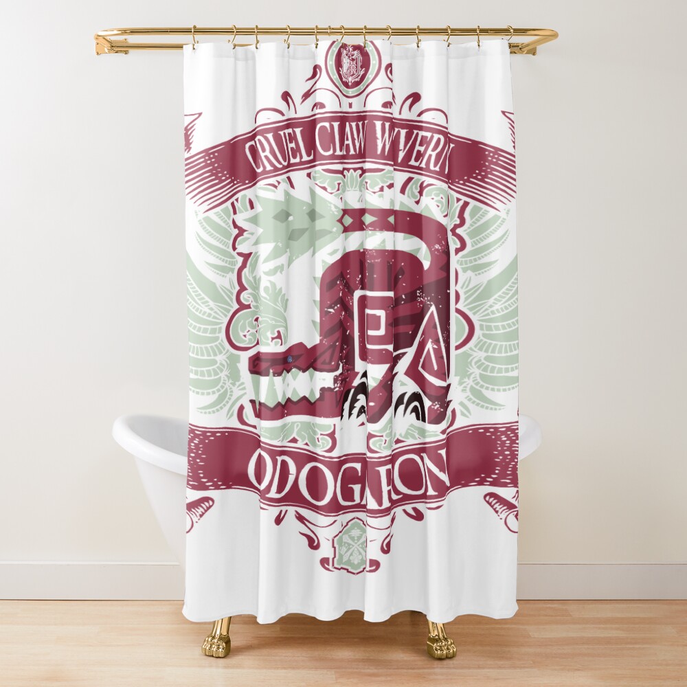 Odogaron Signature Vintage Shower Curtain