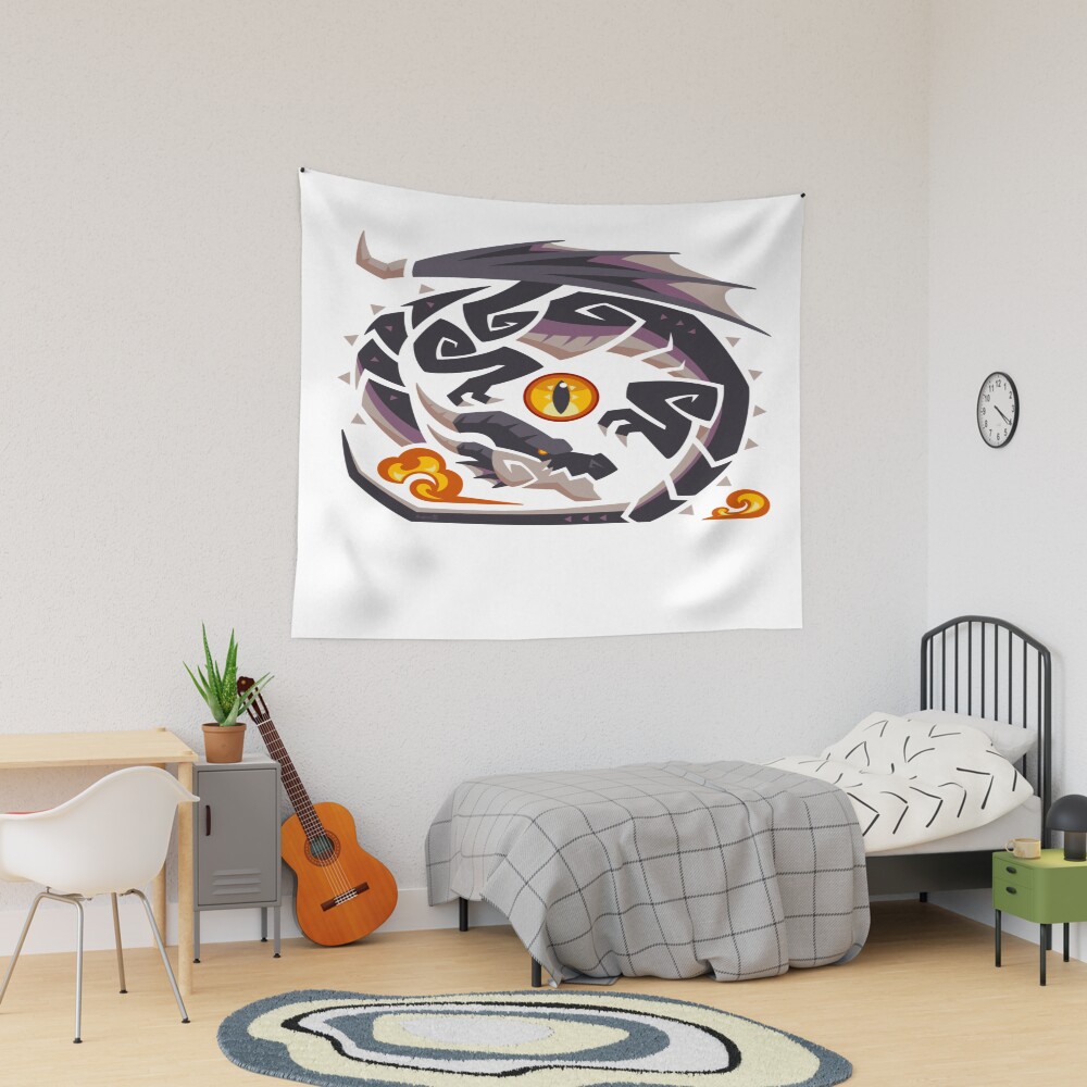 Fatalis Monster Hunter Design Tapestry