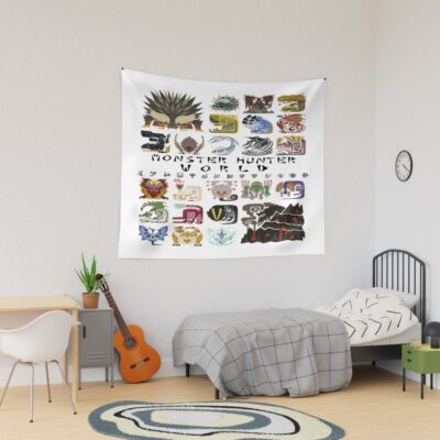 Monster Hunter World Tapestry