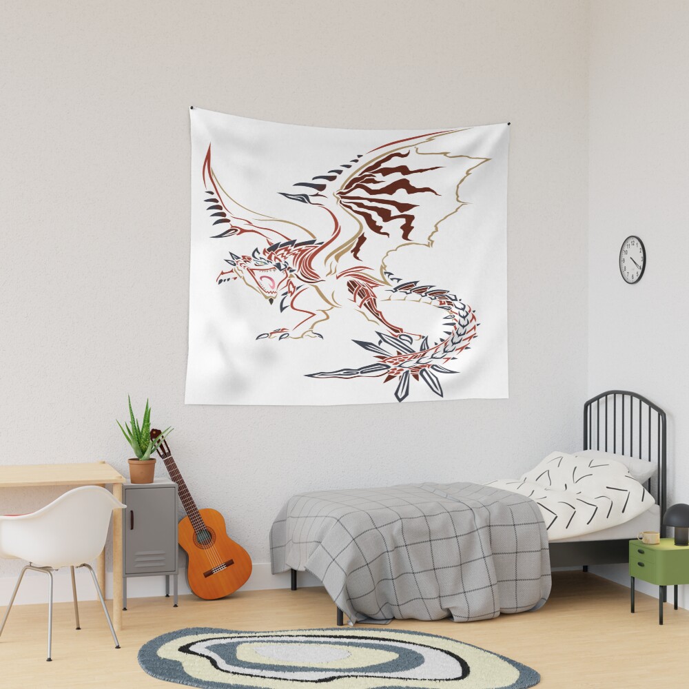 Rathalos Monster Hunter World Tapestry