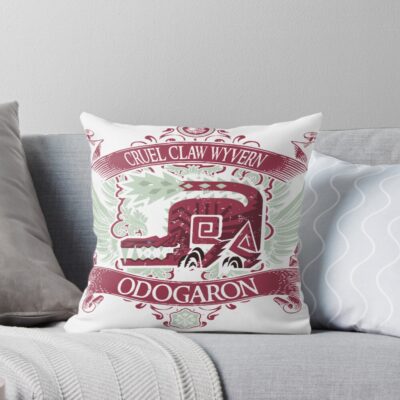 Odogaron Signature Vintage Throw Pillow